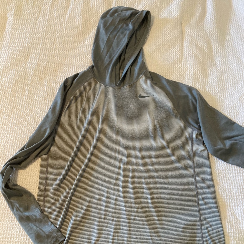 Nike Dri-Fit pullover with hood!